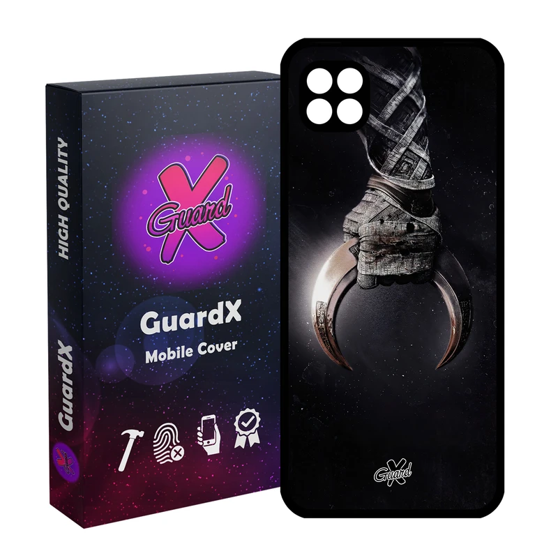 کاور گارد ایکس طرح شوالیه ماه مدل Glass10451 مناسب برای گوشی موبایل سامسونگ Galaxy A22 5G