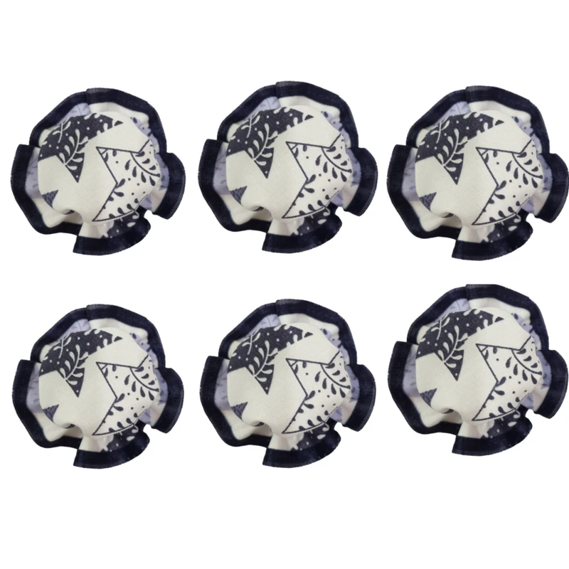 کاور پیچ اجاق گاز طرح کهکشان کد 34 بسته 6 عددی