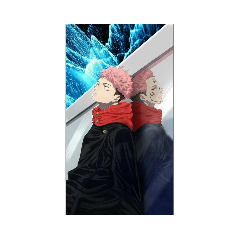پوستر بووم طرح انیمه jujutsu kaisen مدل itadori yuji کد P54 