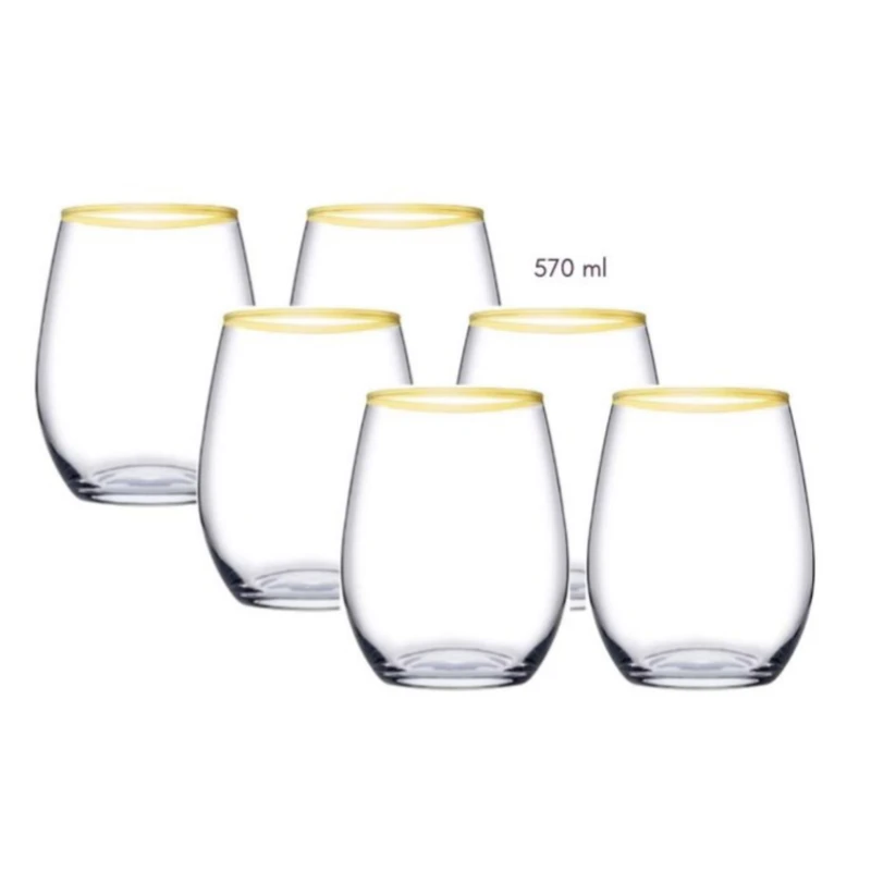 لیوان پاشاباغچه مدل آمبر کد 420725 مجموعه 6 عددی