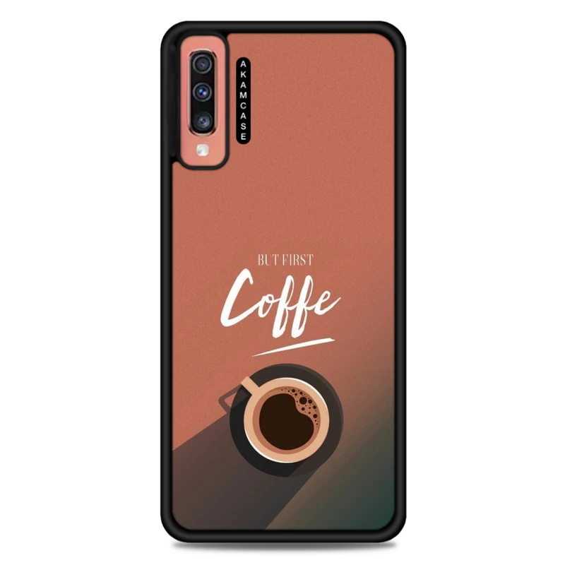 کاور آکام مدل AMC-WSGA70-COFFEE-6 مناسب برای گوشی موبایل سامسونگ Galaxy A70