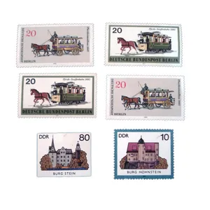 تمبر یادگاری مدل وسایل نقلیه کد DS3054 مجموعه 6 عددی