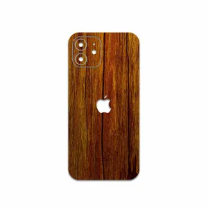 MAHOOT Orange-Wood Cover Sticker for Apple iPhone 12