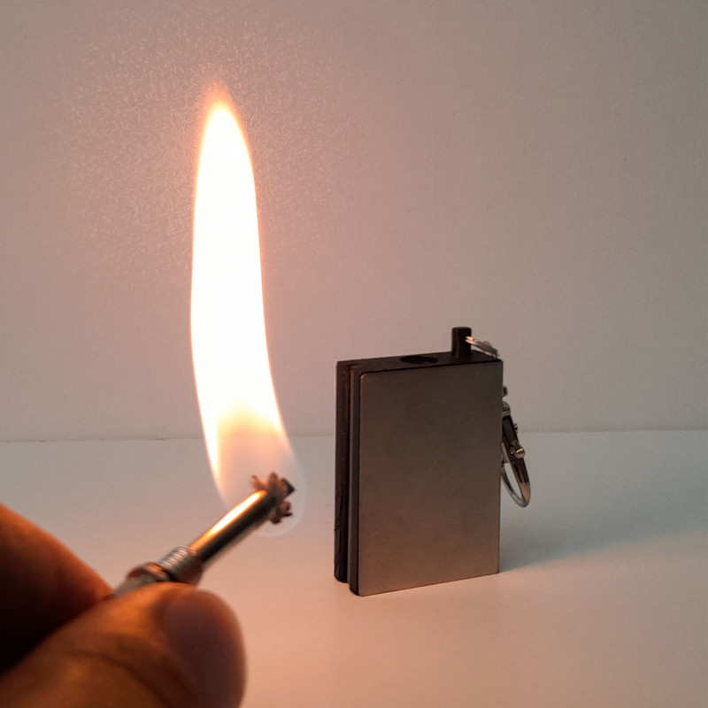 فندک مدل کبریتی طرح بوته گل رز کد DKD-736