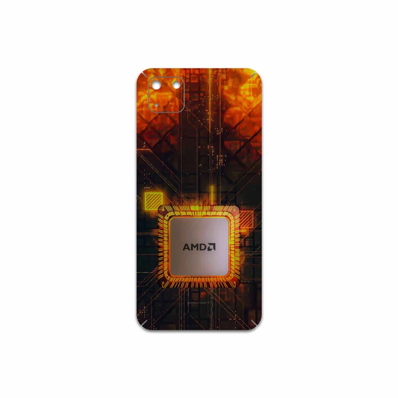 برچسب پوششی ماهوت مدل AMD Brand مناسب برای گوشی موبایل هوآوی Y5p