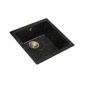 سینک ظرفشویی گرانیت توکار یک لگنه ای ال کی مدل SG50-M-T