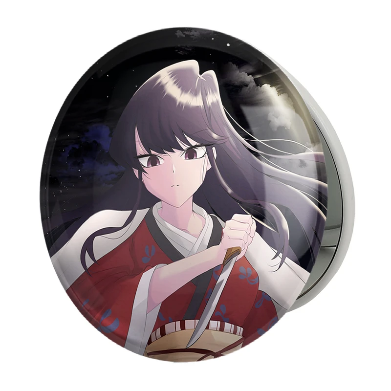 آینه جیبی خندالو طرح انیمه کومی سان مدل تاشو کد 16100 