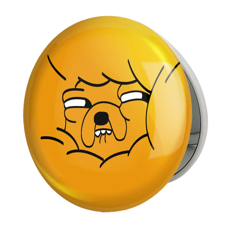 آینه جیبی خندالو طرح جیک وقت ماجراجویی Adventure Time مدل تاشو کد 20811 