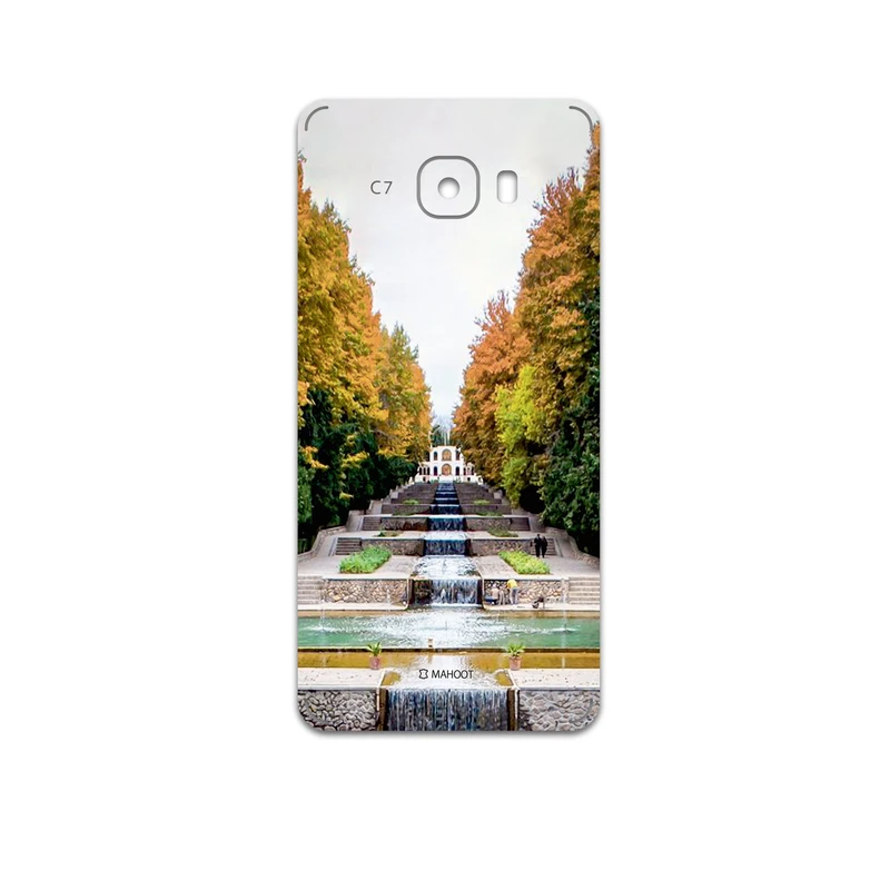 برچسب پوششی ماهوت مدل SHAHZADEH-Garden مناسب برای گوشی موبایل سامسونگ Galaxy C7