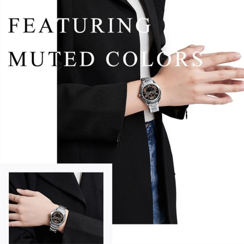 ساعت مچی عقربه ای زنانه نیوی فورس مدل NF5037 یونانی