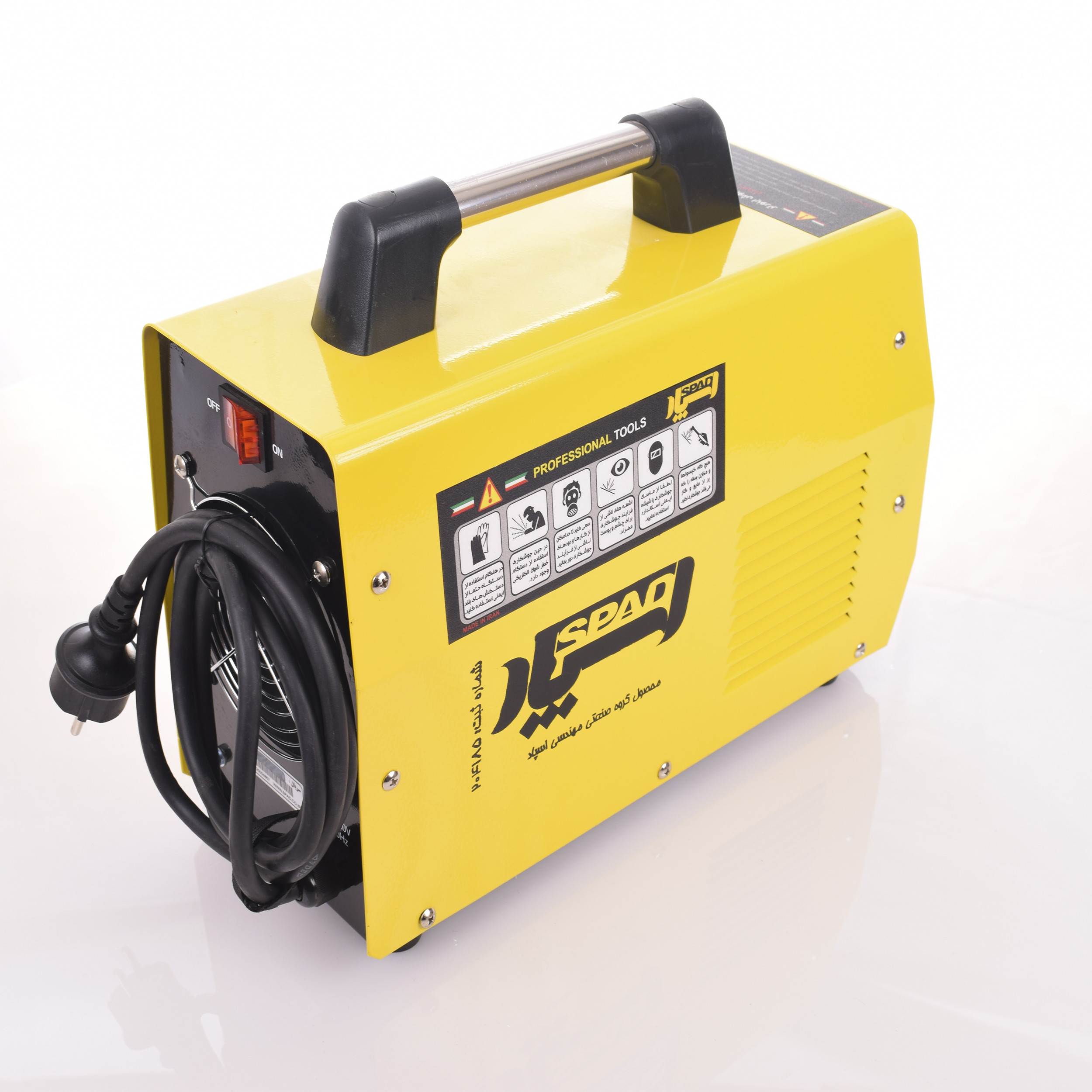 دستگاه جوش 250 آمپر اسپاد مدل ARC250 دستگاه جوش 250 آمپر اسپاد مدل ARC250