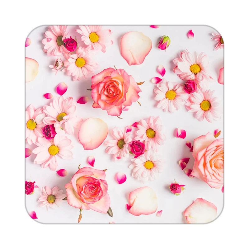 زیر لیوانی کاکتی طرح گل مدل mp19360