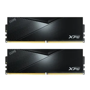 رم کامپیوتر DDR5 دو کاناله 6000 مگاهرتز CL40 ای دیتا ایکس پی جی مدل LANCER BLACK DRAM MODULE ظرفیت 32 گیگابایت