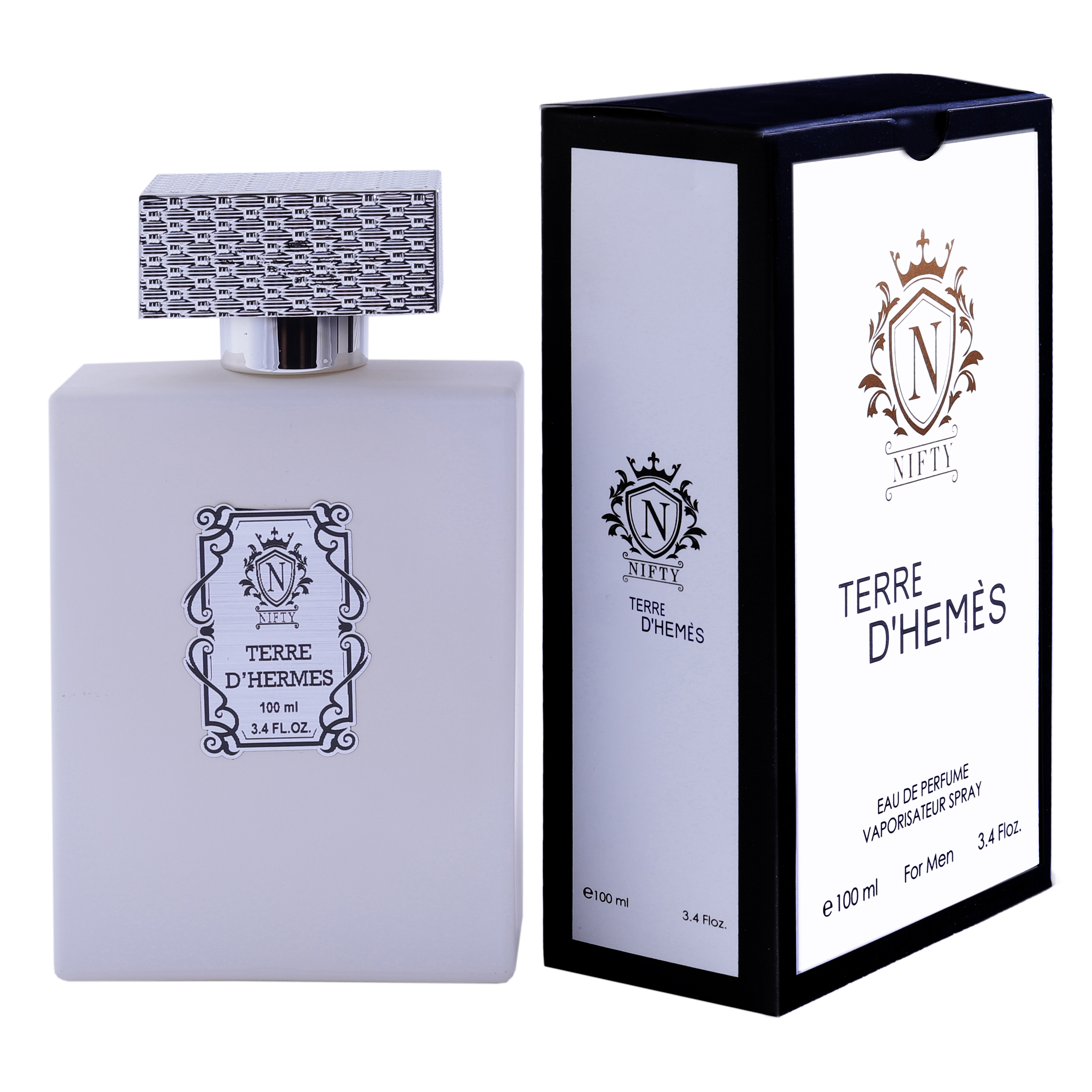 ادو پرفیوم مردانه نیفتی مدل TERRE D HERMES حجم 100 میلی لیتر