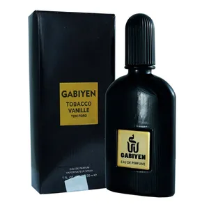 عطر جیبی مردانه گابی ین مدل tobacco vanille حجم 30 میلی لیتر