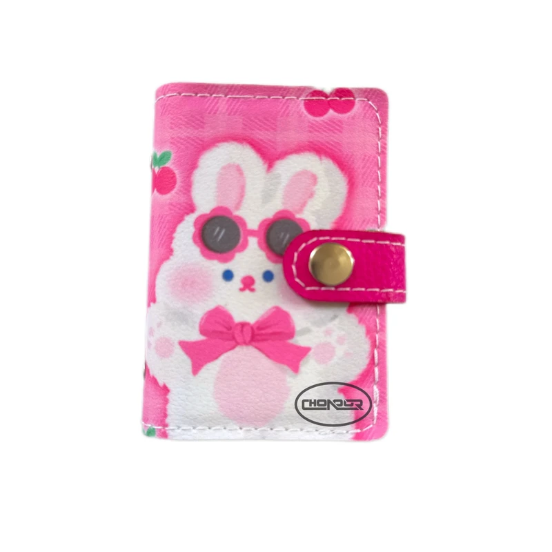 جاکارتی زنانه چنور مدل دکمه دار طرح خرگوش عینکی