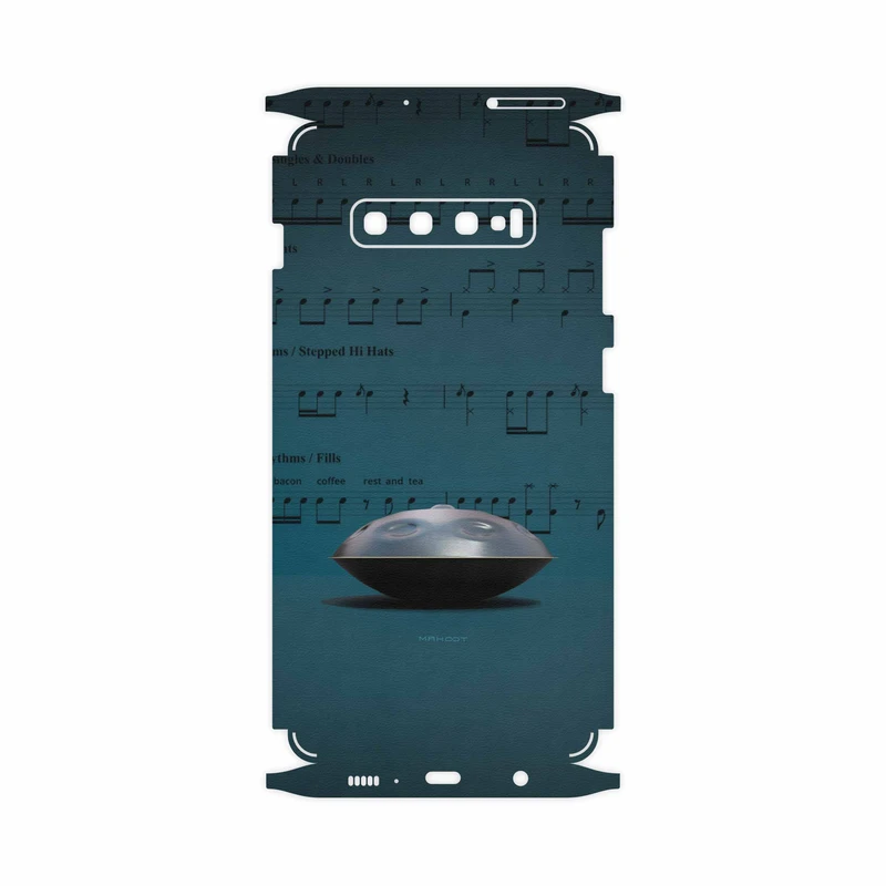 برچسب پوششی ماهوت مدل Hang Instrument-FullSkin مناسب برای گوشی موبایل سامسونگ Galaxy S10 Plus