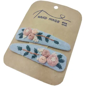 گیره مو زنانه مدل دلانا بسته 2 عددی