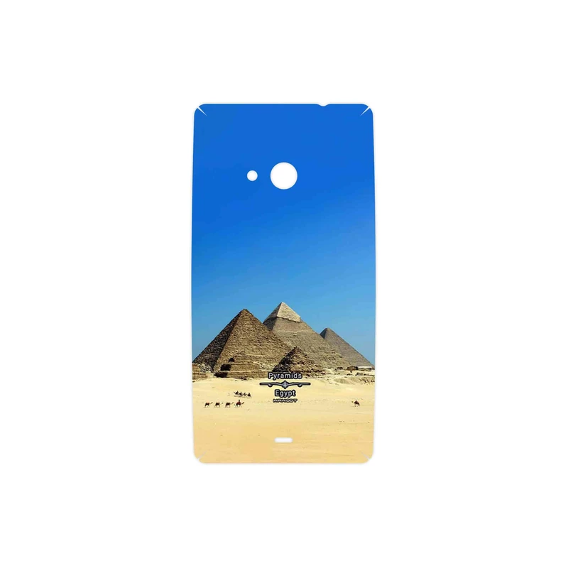 برچسب پوششی ماهوت مدل Pyramids of Egypt مناسب برای گوشی موبایل مایکروسافت Lumia 535