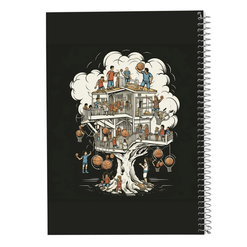 دفتر شطرنجی 50 برگ مدوپد مدل Gintama کد DF2670