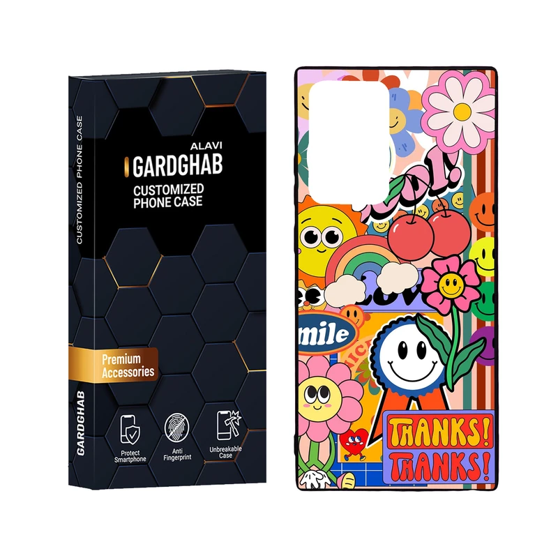 کاور گارد قاب علوی مدل Glass مناسب برای گوشی موبایل سامسونگ Galaxy Note 20 Ultra