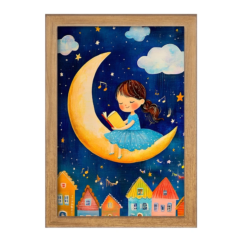 تابلو خندالو مدل دخترانه کودکانه کد F10931