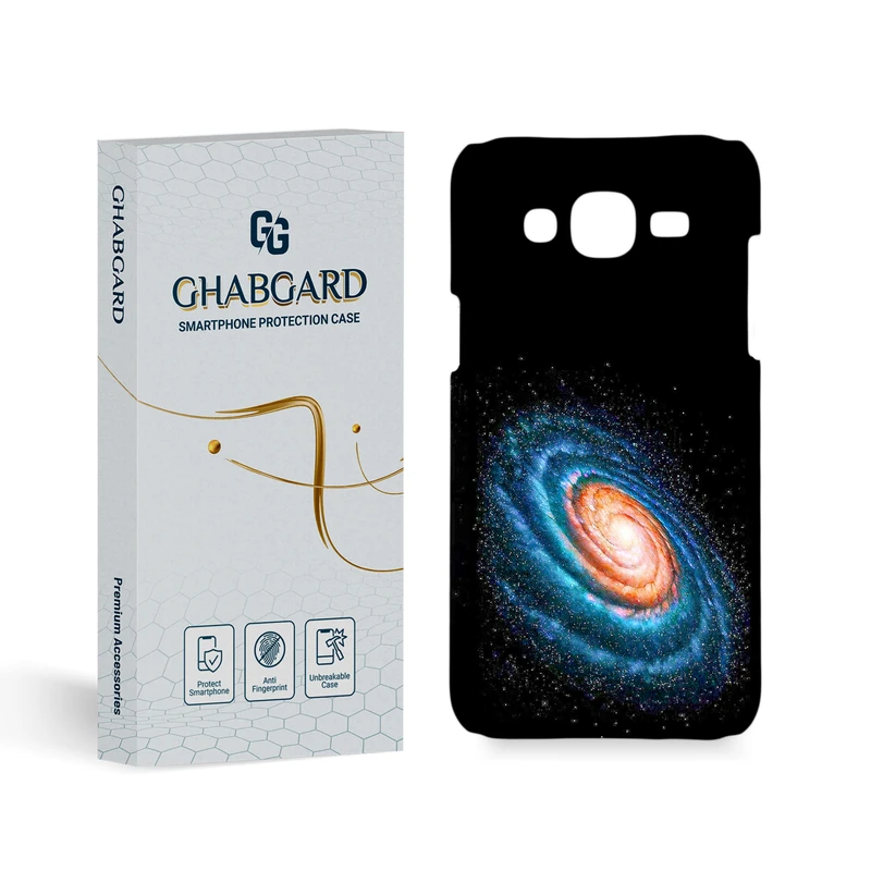 کاور گارد قاب مدل کهکشان مناسب برای گوشی موبایل سامسونگ Galaxy J7 2015 / J700 