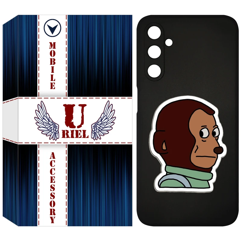 کاور یوریل مدل KSH کد 88 طرح میمون مناسب برای گوشی موبایل سامسونگ Galaxy A24