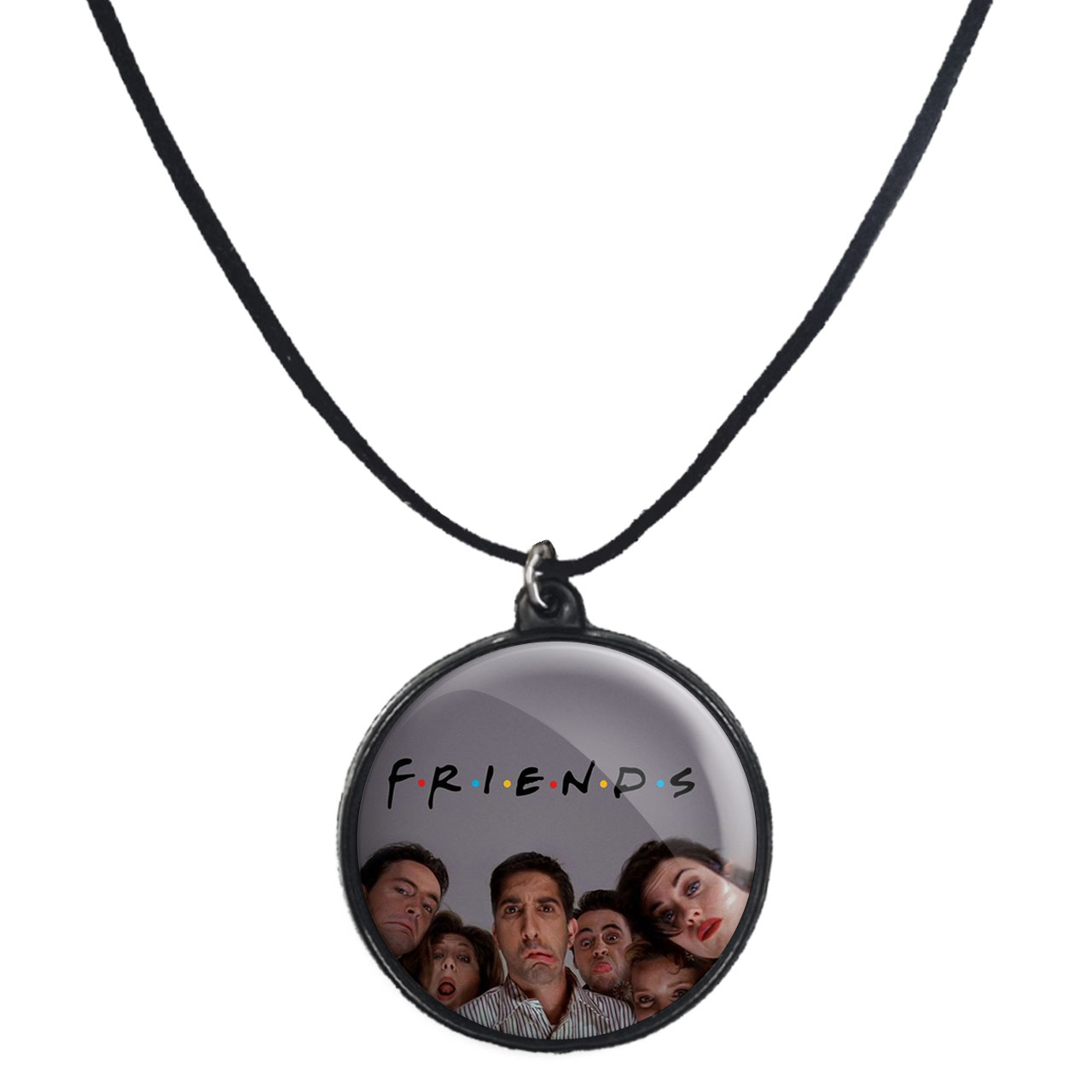 گردنبند پرمانه طرح فرندز کد pmb.18793مدل دو طرفه