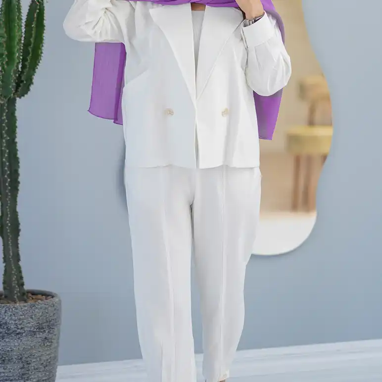 مانتو و شلوار زنانه السانا کد 183935