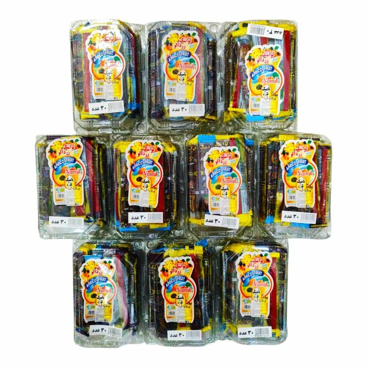 لواشک نامیک - 8.300 کیلوگرم 10 بسته 30 عددی