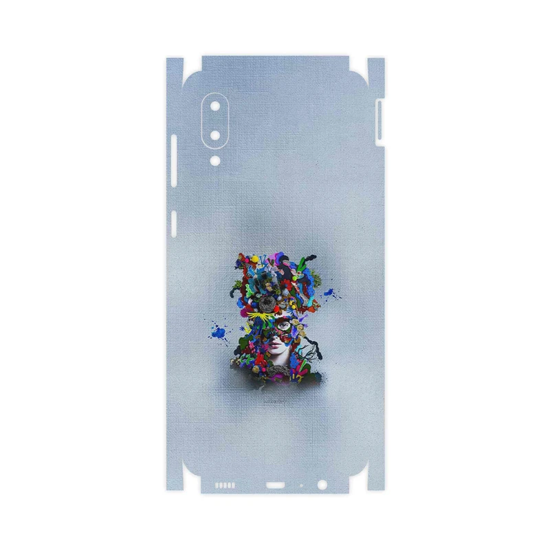 برچسب پوششی ماهوت مدل Collage of surreal Portrait of Women 4-FullSkin مناسب برای گوشی موبایل سامسونگ Galaxy M02