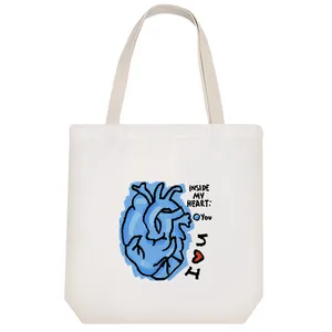 ساک خرید خندالو مدل درون قلب من کد 8345