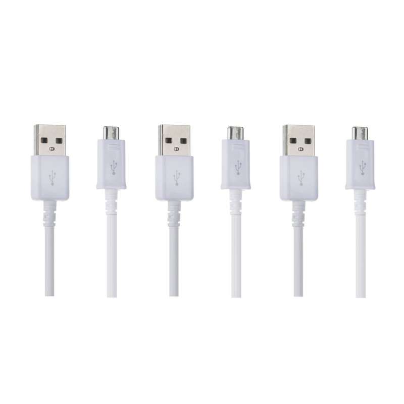 کابل تبدیل USB به micro USB مدل Fh110 طول 0.8 متر بسته 3 عددی