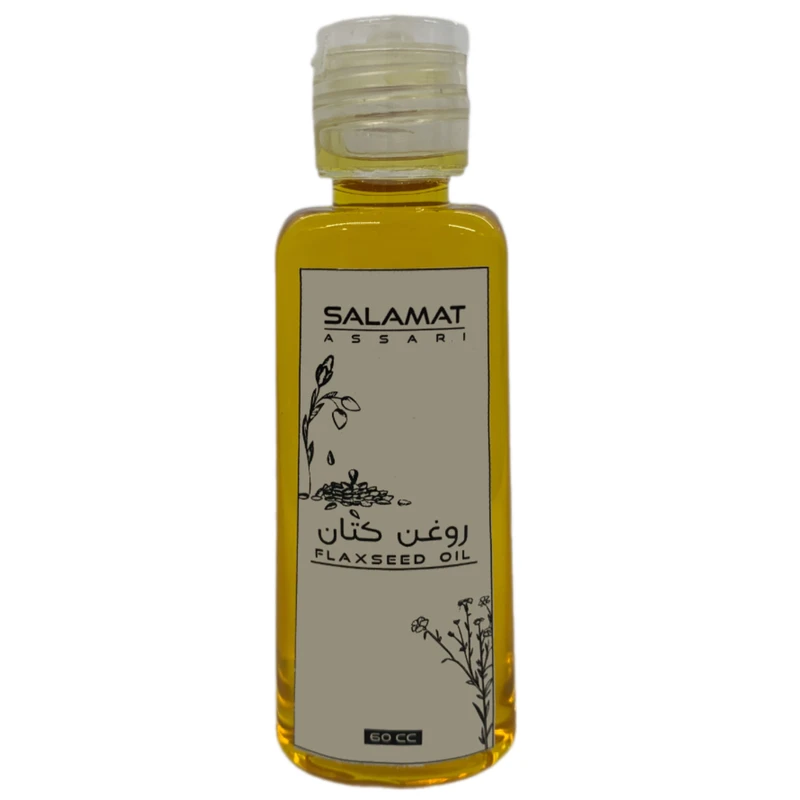 روغن کتان مدل 01  حجم 60 میلی لیتر