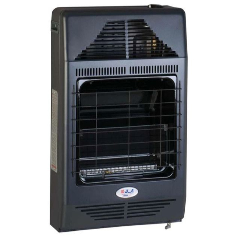 بخاری گازی دیواری، زمین آبسال مدل 481