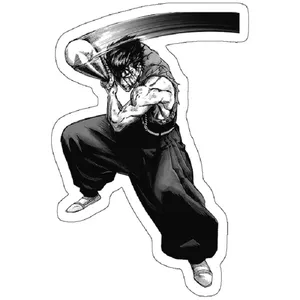 استیکر لپ تاپ مدل Metal Bat, Hero class s 15