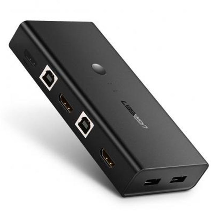 سوییچ KVM دو پورت HDMI یوگرین مدل CM200