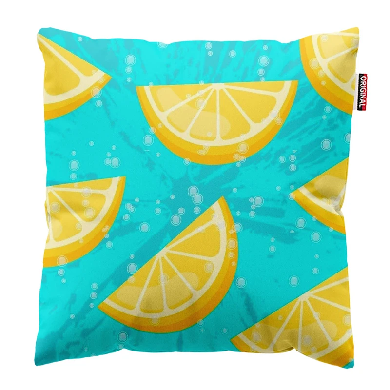  کوسن پاد آفرین طرح لیمو سایز 30*30 سانتی متر کد 1097