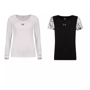 تی شرت  ورزشی زنانه مدل 76-7101 مجموعه 2 عددی