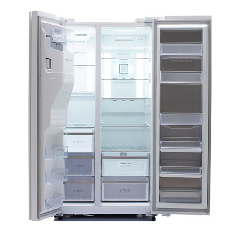 یخچال و فریزر ساید بای ساید 35 فوت  اسنوا مدل SN8-3035GW