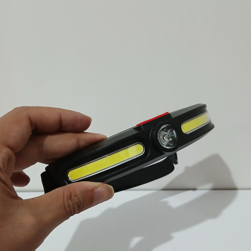 چراغ پیشانی مدل شارژی کد JS920 با نور مهتابی