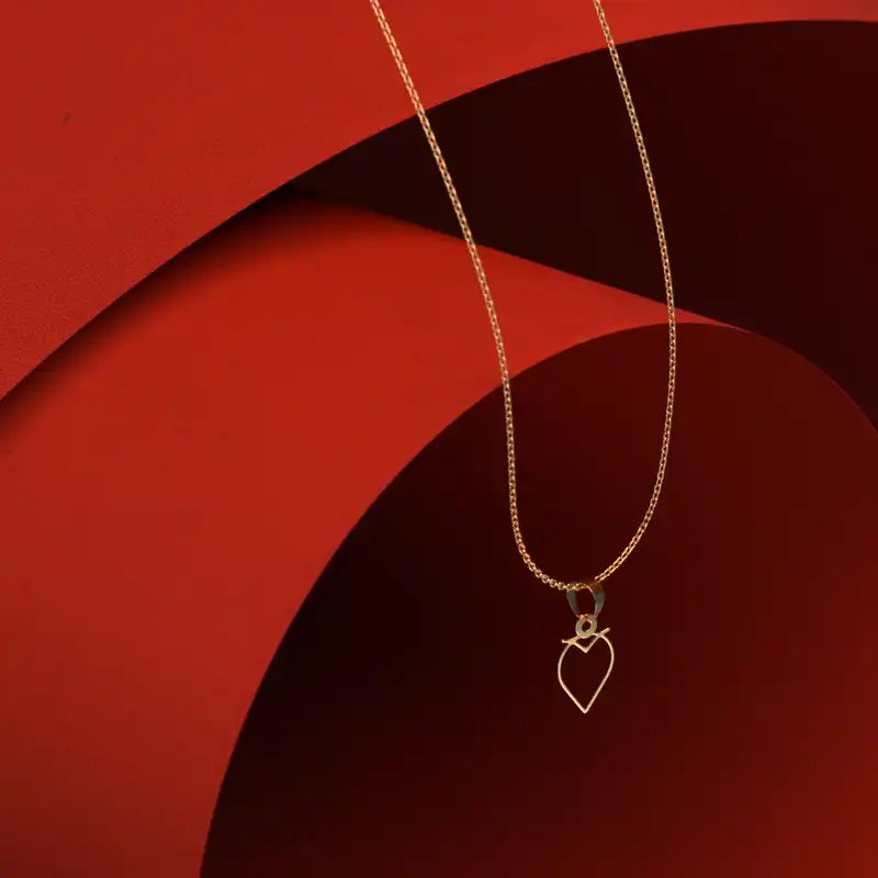 گردنبند طلا 18 عیار زنانه مدوپد مدل جغد کد B2-1-1059