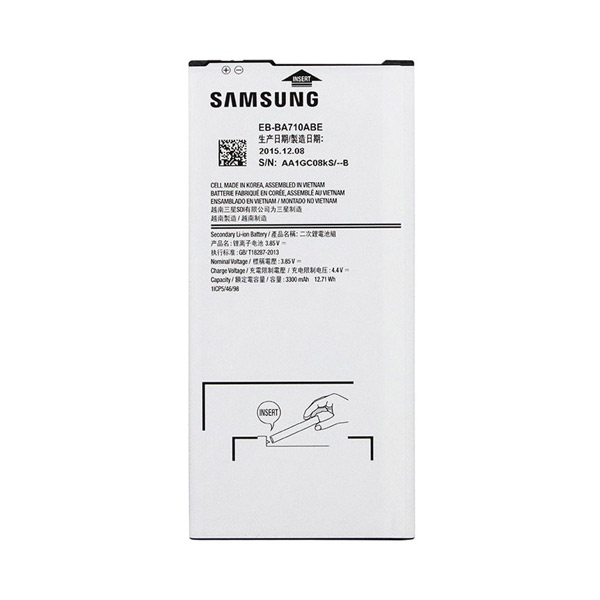 باتری موبایل مدل EB-BA710ABE ظرفیت 3300 میلی آمپر ساعت مناسب برای گوشی موبایل سامسونگ Galaxy A7 2016