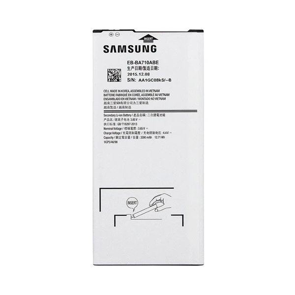 باتری موبایل مدل EB-BA710ABE ظرفیت 3300 میلی آمپر ساعت مناسب برای گوشی موبایل سامسونگ Galaxy A7 2016