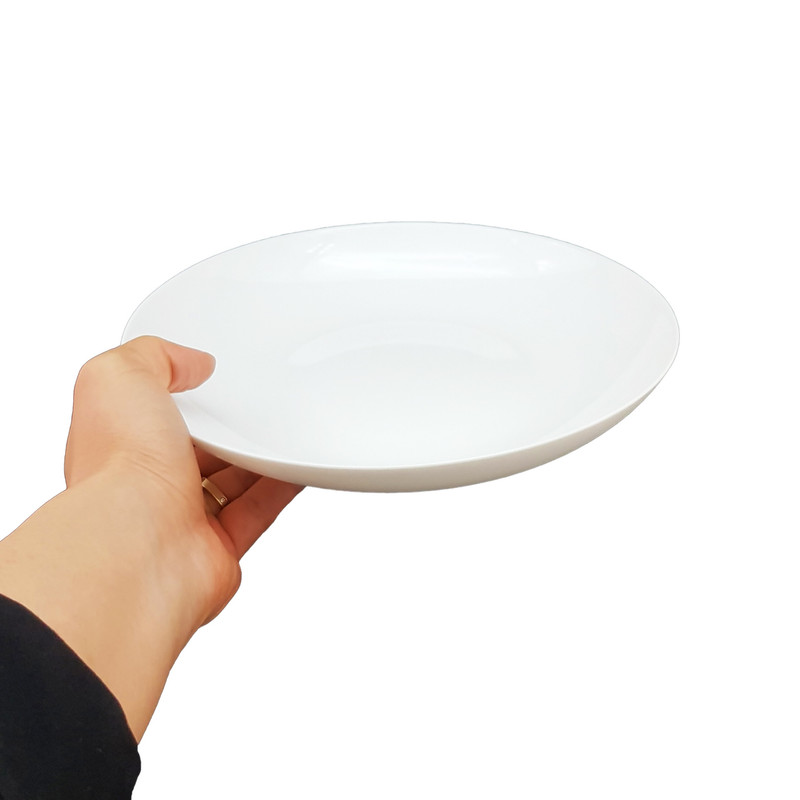 بشقاب خورش خوری مدل لورین کد 45 بسته 6 عددی