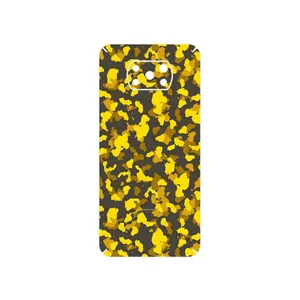 MAHOOT Yellow Infantry Army Cover Sticker for Xiaomi Poco X3 NFC