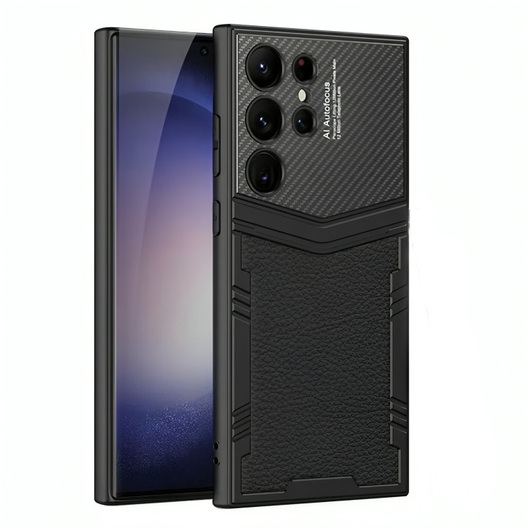 کاور مدل Stylish leather مناسب برای گوشی موبایل سامسونگ Galaxy S24 Ultra