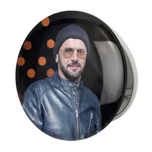 آینه جیبی خندالو طرح امین حیایی مدل تاشو کد 6323 