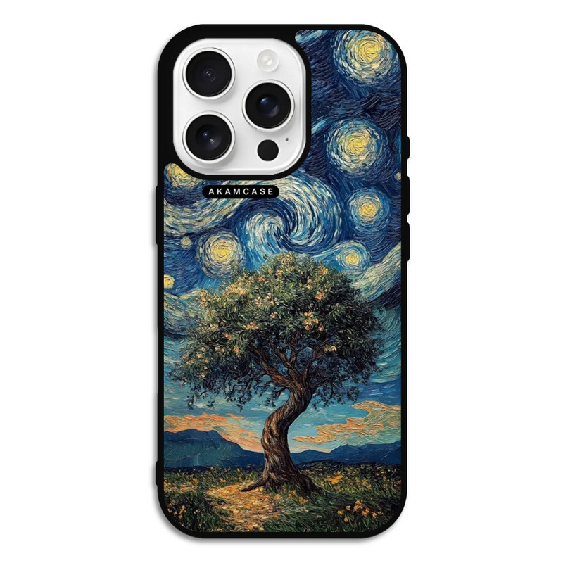 کاور آکام مدل AMC-WA16PRO-VANGOGH-10 مناسب برای گوشی موبایل اپل iPhone 16 Pro